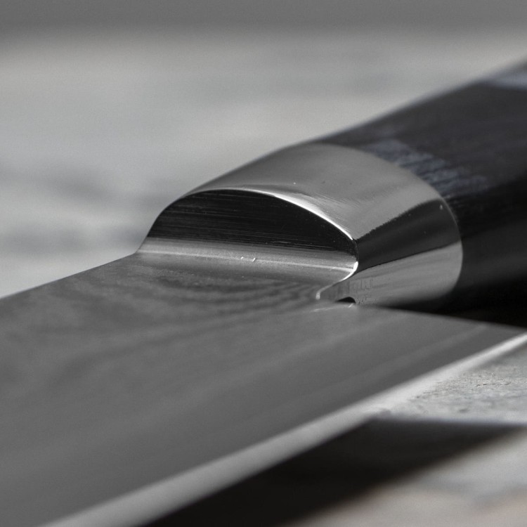 Satake Damascus Japoński Nóż Santoku 17cm