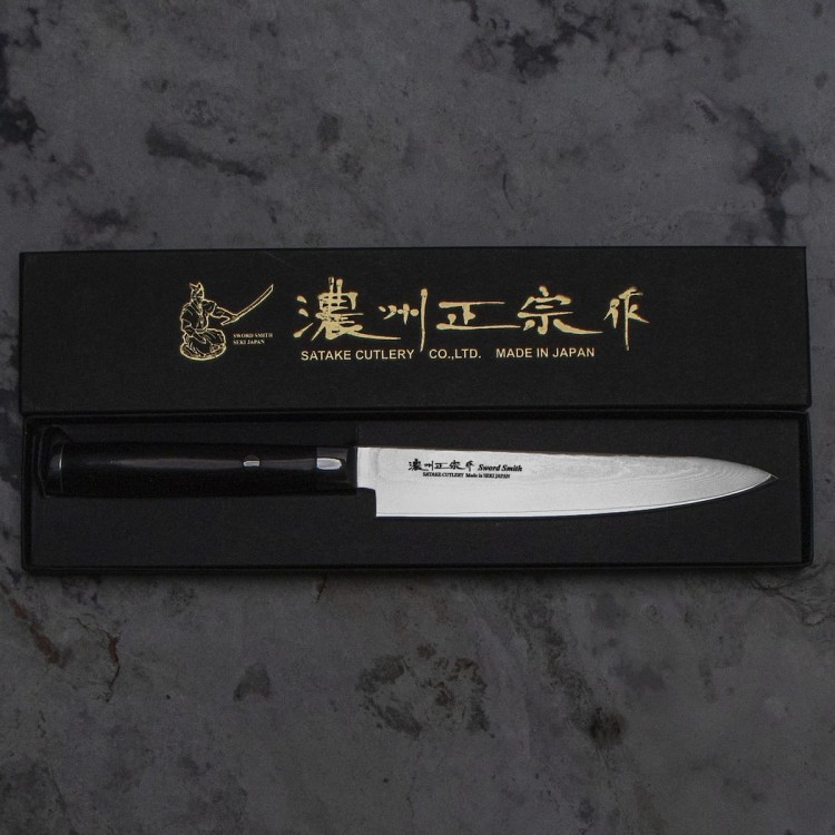 Satake Damascus Japoński Nóż Uniwersalny 15cm
