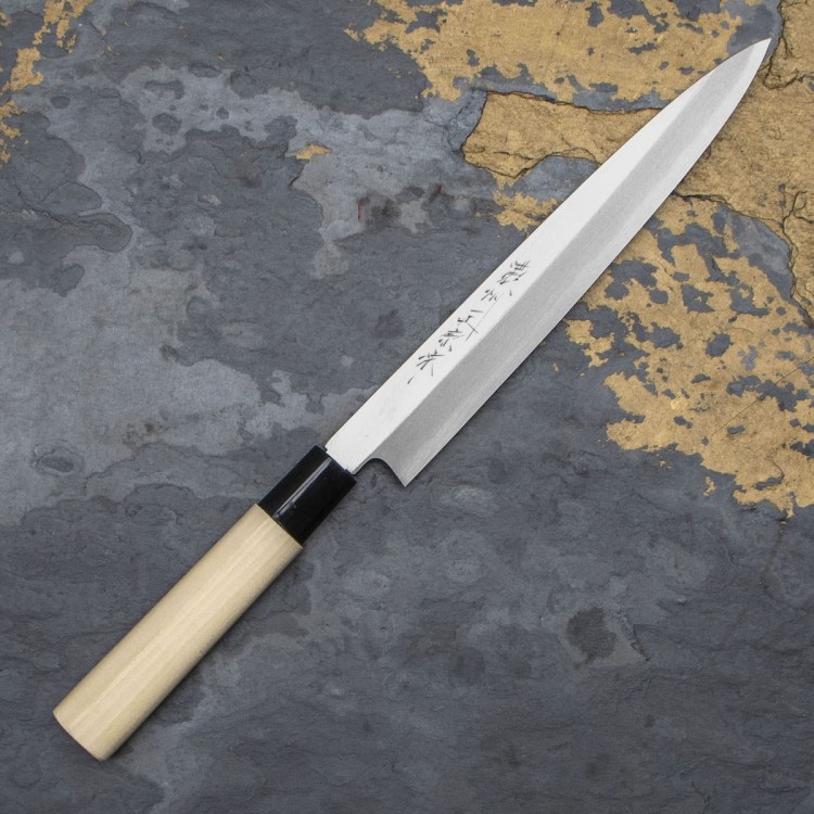 Satake S/D SK-5 Rdzewny Japoński Nóż Yanagi-Sashimi Do Sushi 21cm