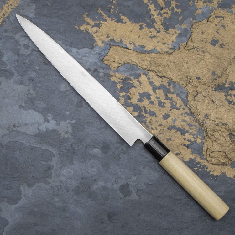 Satake S/D SK-5 Rdzewny Japoński Nóż Yanagi-Sashimi Do Sushi 24cm