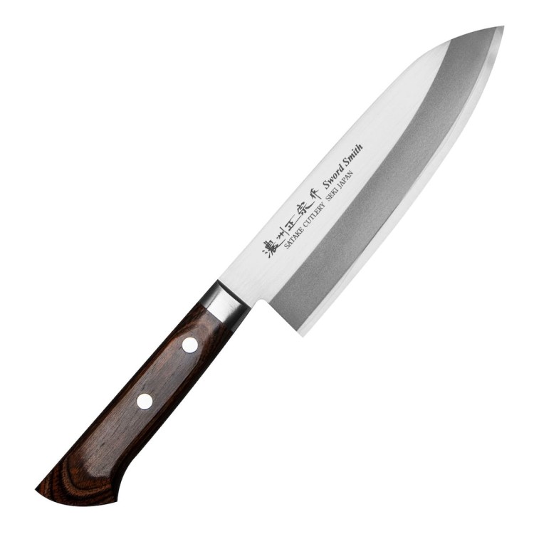 Satake Unique AUS-8 Japoński Nóż Santoku Do Warzyw 17cm