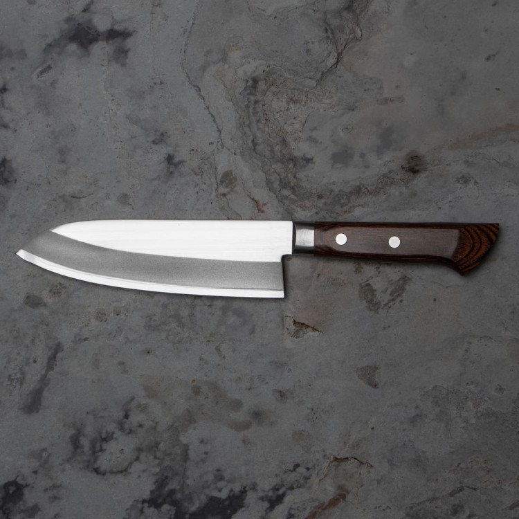Satake Unique AUS-8 Japoński Nóż Santoku Do Warzyw 17cm