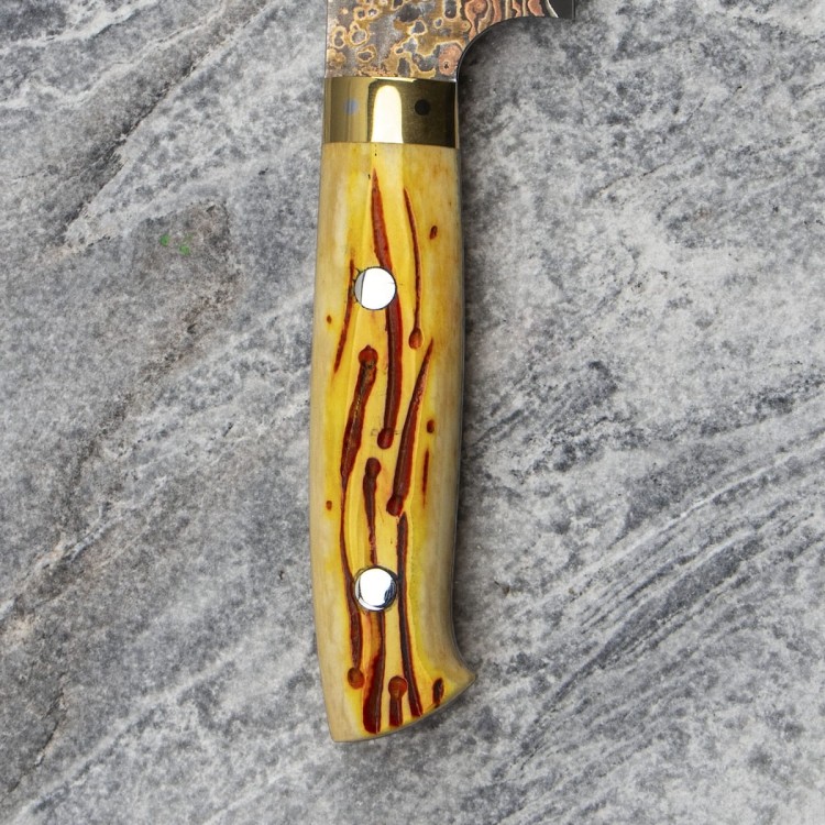 Takeshi Saji OBB Black VG-10 Color Japoński Nóż Szefa Kuchni 18cm