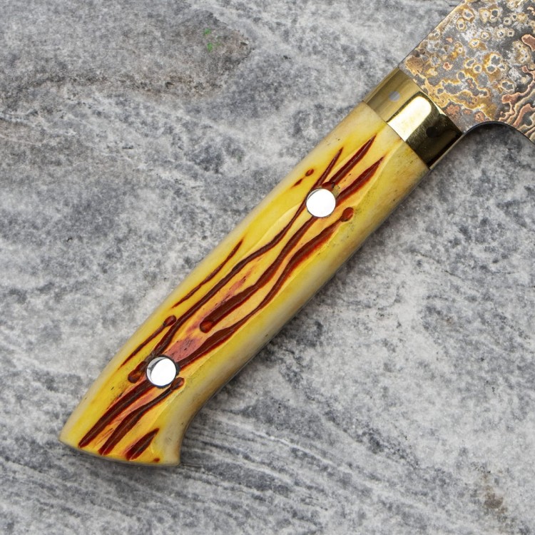 Takeshi Saji OBB Black VG-10 Color Japoński Nóż Szefa Kuchni 21cm