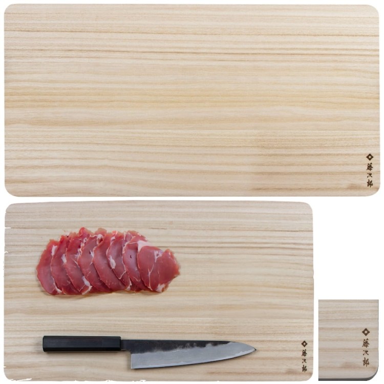 Tojiro Japońska Deska Do Krojenia z Drewna Paulownia 53 x 29,5 x 2cm