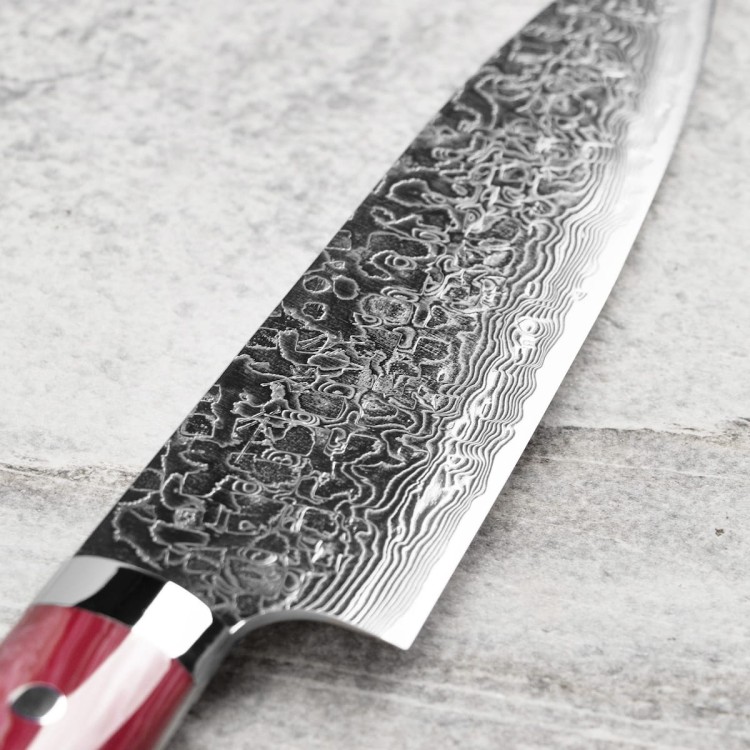 Takeshi Saji Red Turquoise R2 Japoński Nóż Szefa Kuchni 21cm