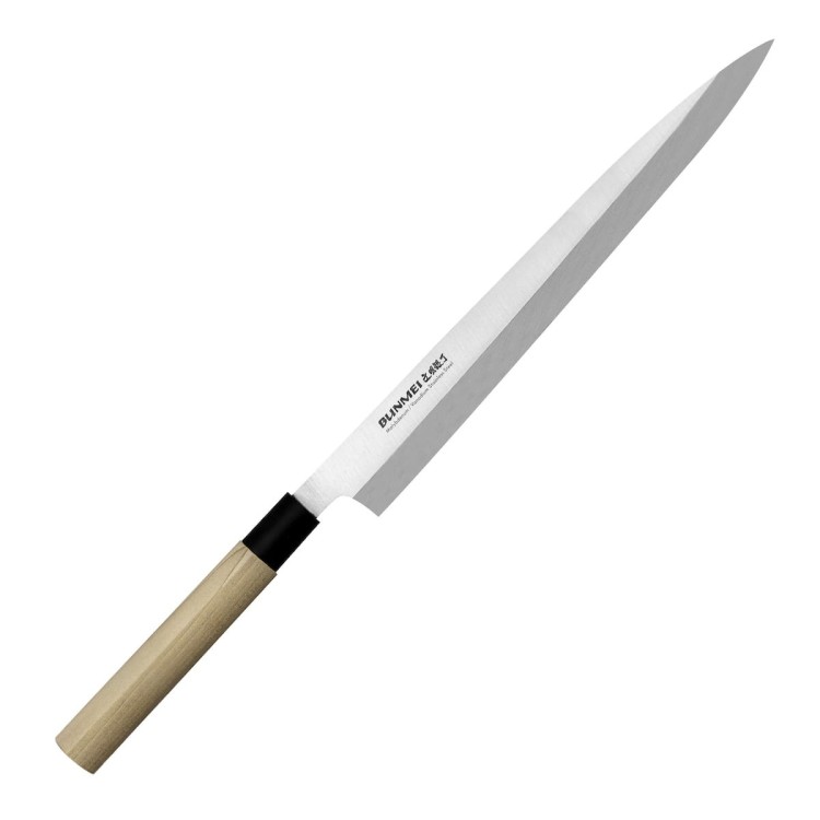 Bunmei Japoński Nóż Yanagi Sashimi Do Sushi 30cm