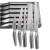 Global Japoński Zestaw 5 Noży Kuchennych z Bazą Global Dock Set B G-88/77821617