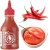 Tajski Sos Chili Sriracha Bardzo Ostry Hot Chilli 70% z Dozownikiem 200ml FLYING GOOSE BRAND