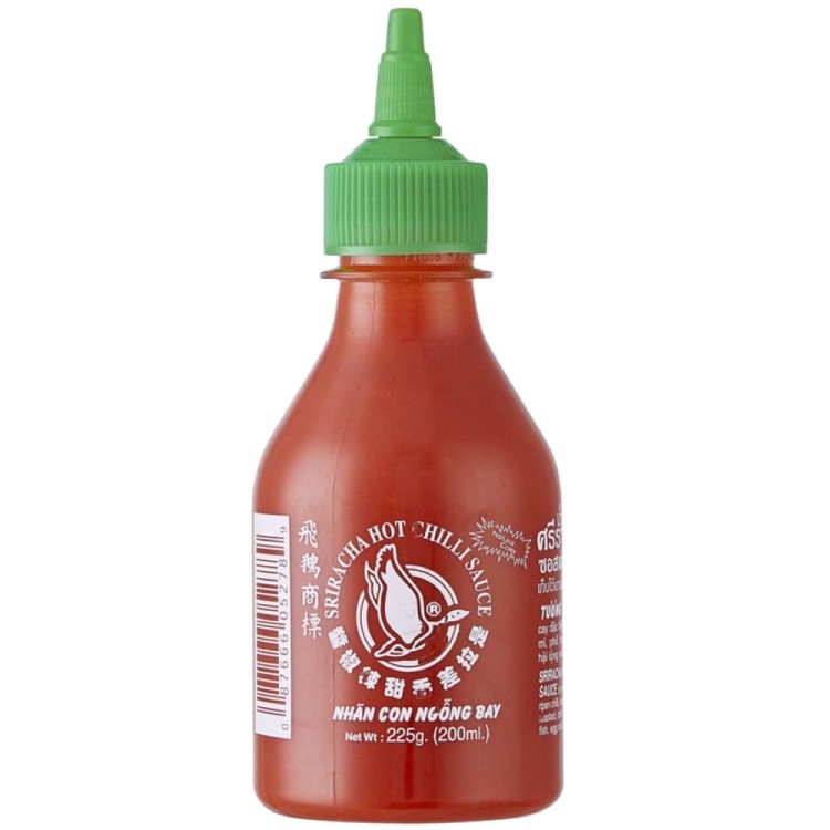 Tajski Ostry Gęsty i Aromatyczny Sos Chili Zielona Sriracha Dozownik 200ml FLYING GOOSE BRAND