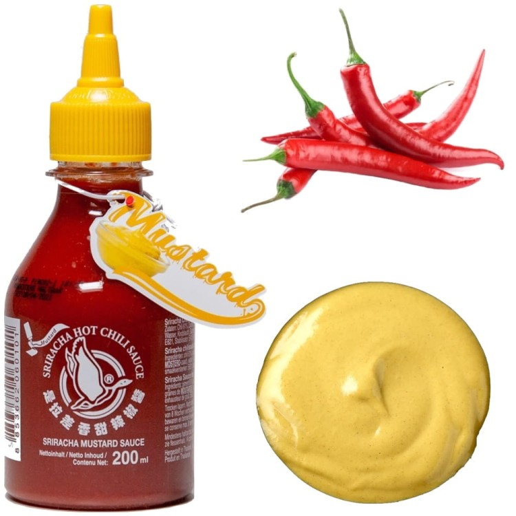 Tajski Sos Chili Sriracha Musztarda Musztardowy 200ml FLYING GOOSE BRAND