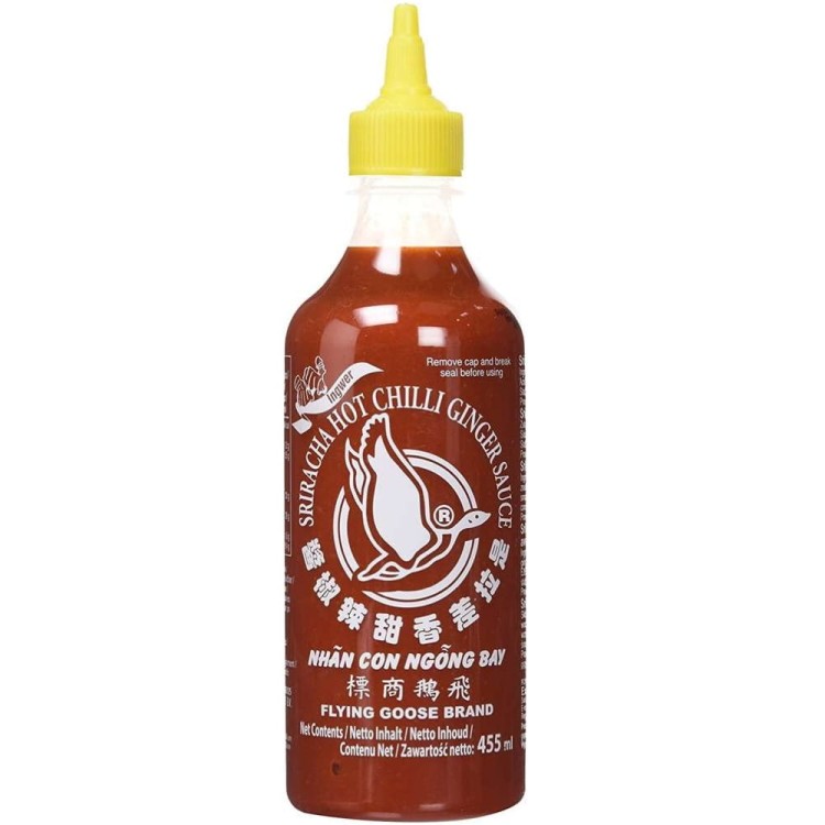 Sos Chilli Sriracha z Imbirem Gęsty i Ostry Smak 455ml FLYING GOOSE BRAND