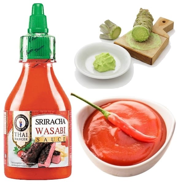 Tajski Ostry Sos Chili Sriracha Wasabi Thai Chilli Sauce 200ml THAI DANCER