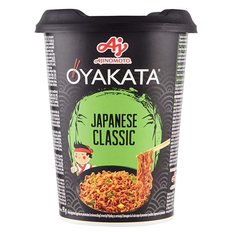 Azjatycka Zupka Błyskawiczna Makaron Instant Japoński Classic Kubek Cup 93g OYAKATA