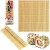 Mata Bambusowa Do Zawijania Rollowania Sushi OKRĄGŁA 21x24cm MAKI-SU