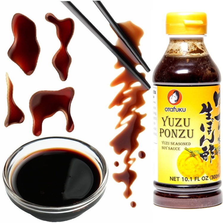Japoński Sos Sojowy z Sokiem YUZU Ponzu Seasoned Soy Sauce 300ml OTAFUKU
