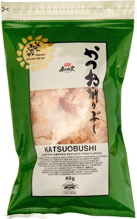 Płatki Suszonego Tuńczyka Bonito Flakes Katsuobushi Do Dashi 40g WADAKYU