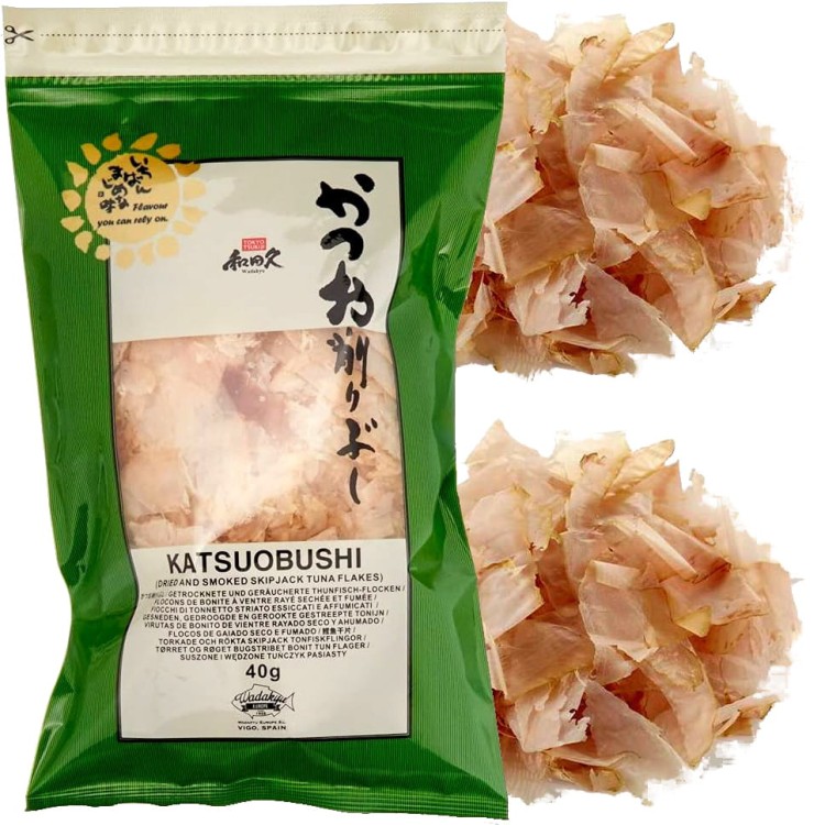 Płatki Suszonego Tuńczyka Bonito Flakes Katsuobushi Do Dashi 40g WADAKYU