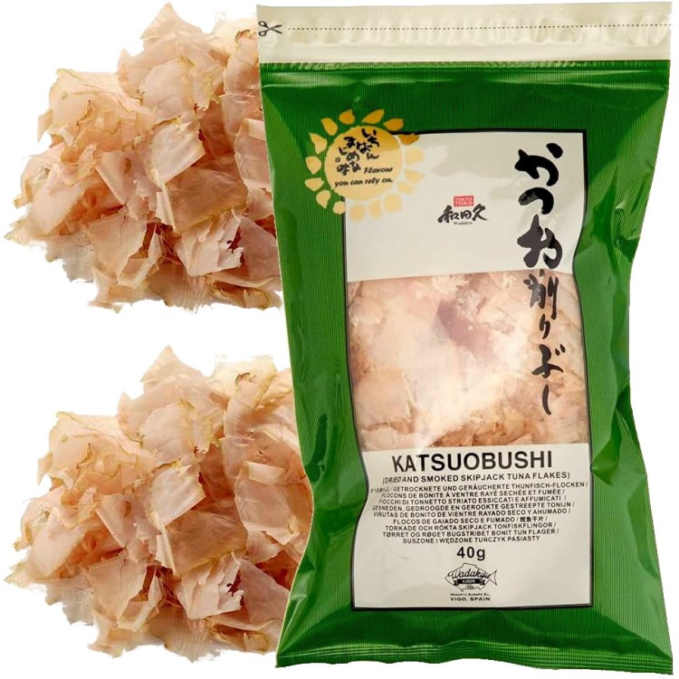 Płatki Suszonego Tuńczyka Bonito Flakes Katsuobushi Do Dashi 40g WADAKYU