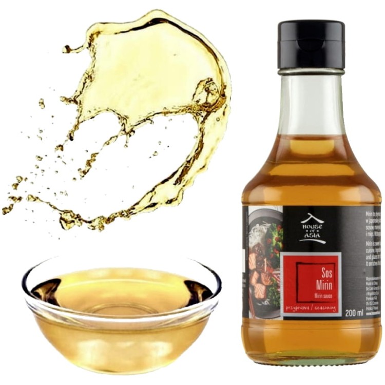 Przyprawa Wino MIRIN Do Gotowania i Marynat 200ml HOUSE OF ASIA
