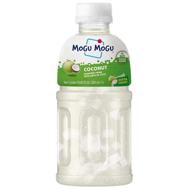 Tajski Napój Sok o Smaku Kokosowym z Nata De Coco Kokos 320ml MOGU MOGU