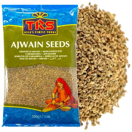 Indyjska Aromatyczna Przyprawa Ajwain Indyjski Aidżwan Całe Nasiona 100g TRS