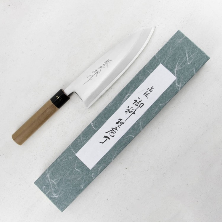 Tojiro Aogami Damascus Japoński Nóż Deba 21cm