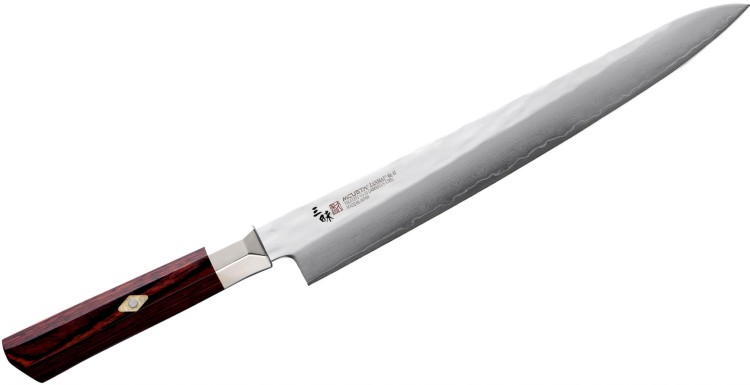 Mcusta Zanmai VG-10 Supreme Hammered Japoński Nóż Sujihiki 24cm