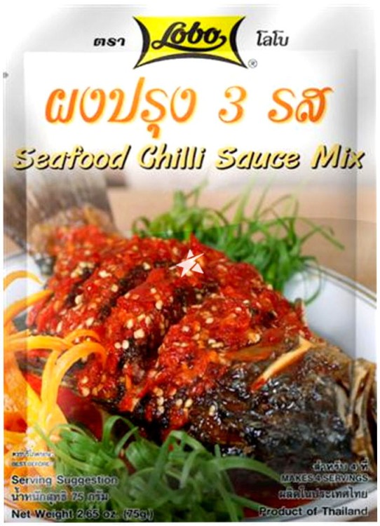 Przyprawa Tajska Mix Chilli Do Owoców Morza SeaFood 75g LOBO