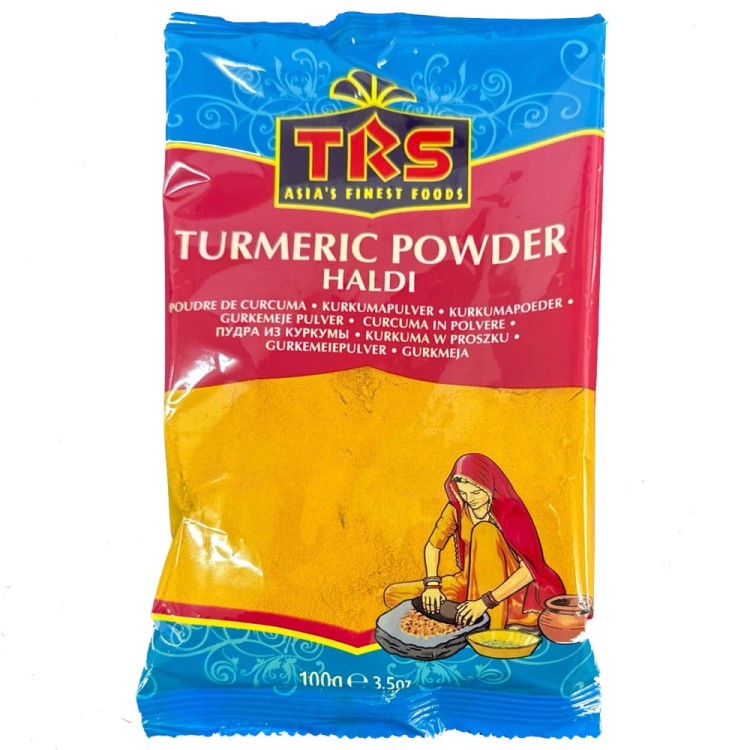 Indyjska Żółta Zdrowa Przyprawa KURKUMA Turmeric w Proszku 100g TRS