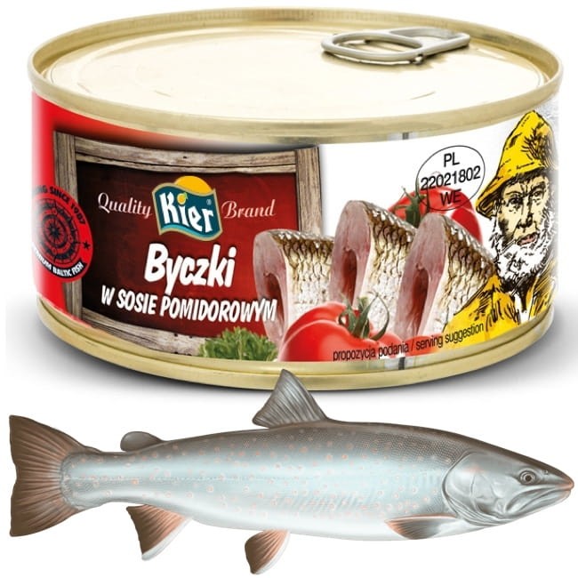 Byczki w Sosie Pomidorowym w Puszce Bulls Fish in Tomato Sauce 300g KIER