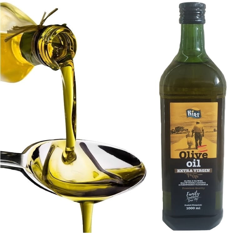 Hiszpańska Oliwa z Oliwek Extra Virgin Olive Oil 1 Litr 1000ml KIER