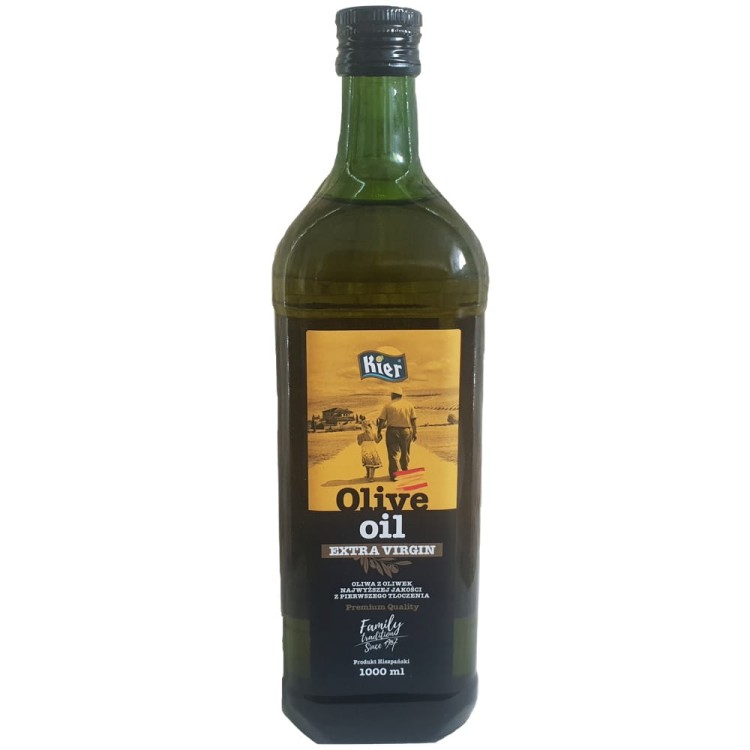 Hiszpańska Oliwa z Oliwek Extra Virgin Olive Oil 1 Litr 1000ml KIER