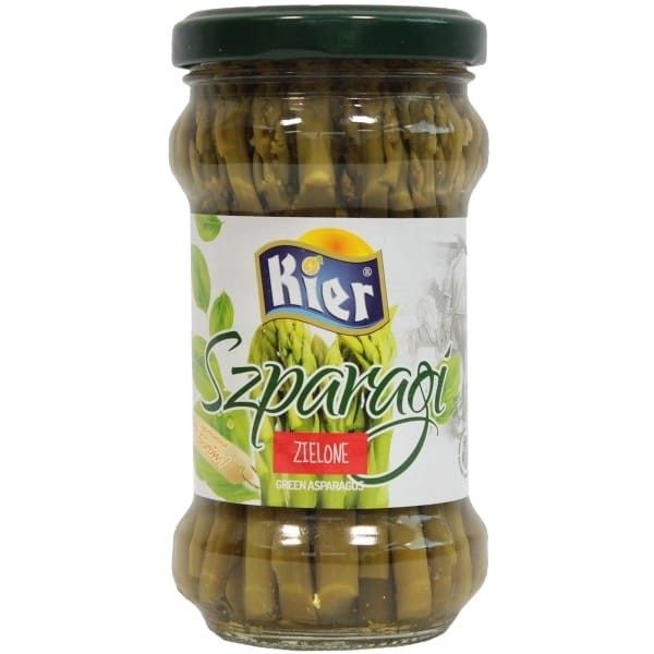 Szparagi Zielone Premium w Zalewie Słoik Green Premium Asparagus 180g KIER