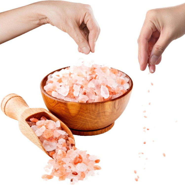 Sól Himalajska Różowa Gruba Naturalna Gruboziarnista Bez Domieszek 100g SKWORCU