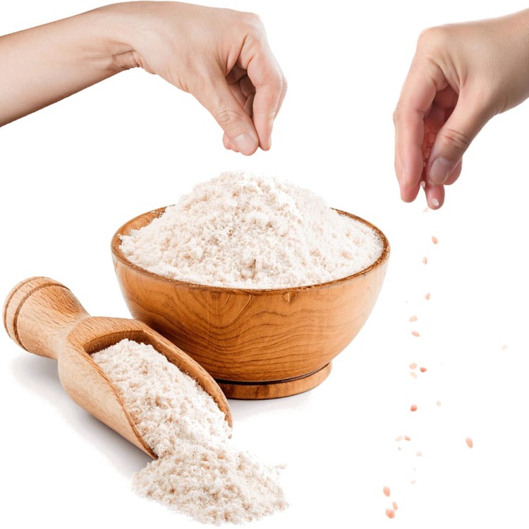 Mąka Ryżowa Drobna Naturalna Zdrowa Bezglutenowa Do Wypieków Zup Sosów 200g SKWORCU