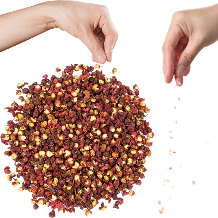 Chiński Aromatyczny Pieprz Syczuański Seczuański Ziarno Ziarna 25g SKWORCU