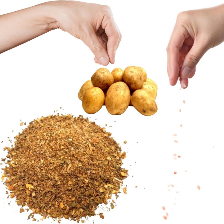 Przyprawa Do Ziemniaków i Frytek Bez Chemii Mieszanka Ziół i Przypraw 50g SKWORCU