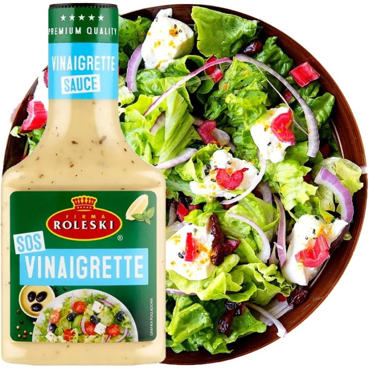 Sos Dressing Vinaigrette Winegret Do Warzyw Sałatek i Potraw 300g ROLESKI