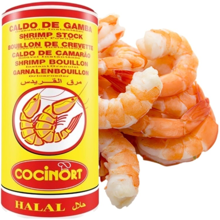 Aromatyczny Bulion Krewetkowy Shrimp Broth w Proszku 1kg 1000g COCINORT
