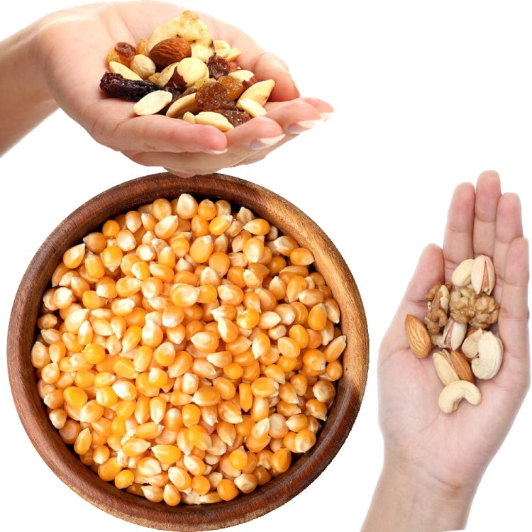 Popcorn Ziarna Kukurydzy Naturalna Kukurydza Do Prażenia Bez Soli 300g SKWORCU