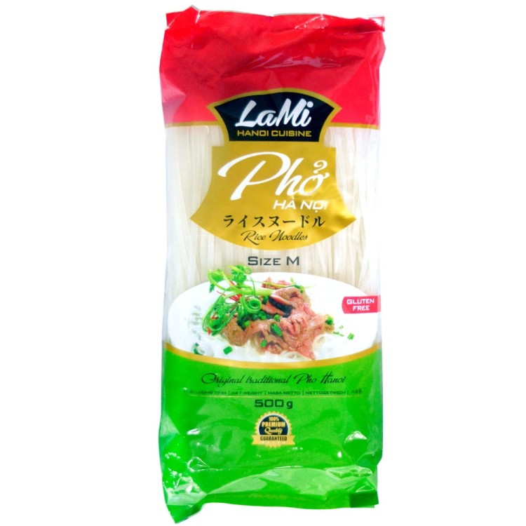 Wietnamski Makaron Ryżowy Wstążki Tasiemki 4mm Bez Glutenu 500g HIEP LONG