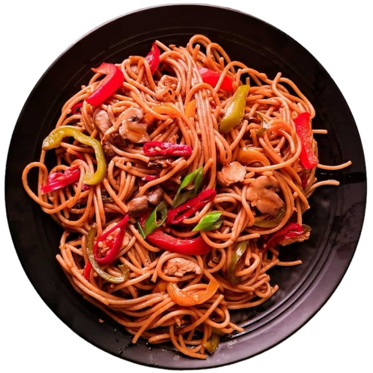 Indonezyjski Makaron Pszenny Wstążki z CHILI Do Woka Stir-Fry 200g BALI KITCHEN