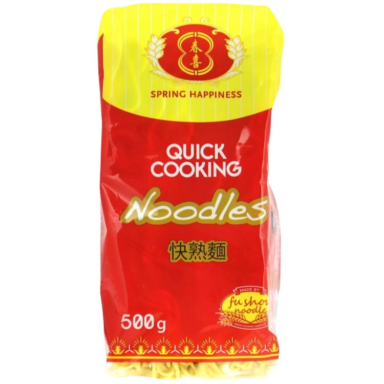 Chiński Makaron Błyskawiczny Instant Do Woka Stir-Fry 500g SPRING HAPPINESS