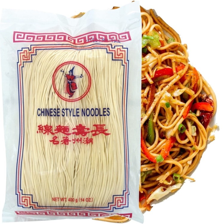Tajski Makaron w Stylu Chińskim Biały Do Stir-Fry i Woka 400g THAI DANCER
