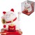 Figurka Solarna Japoński Biały Mały Kot Szczęścia 7,5cm Maneki Neko EMRO AZIATICA