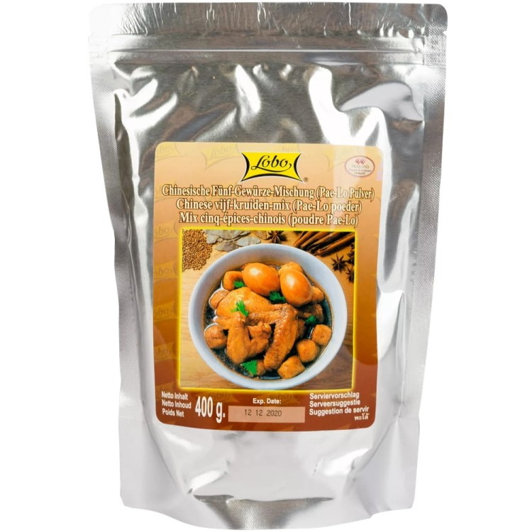 Chińska Przyprawa 5 Pięć Pięciu Smaków Spice Pa-Lo 400g LOBO