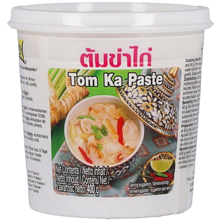 Tajska Pasta Do Zupy Kokosowej Tom Ka Kha Zamykany Pojemnik 400g LOBO