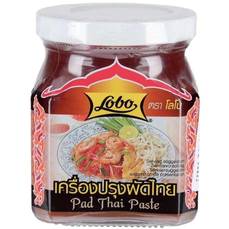 Tajska Gęsta Pasta Do Przygotowania PAD THAI Stir-Fry w Słoiku 280g LOBO