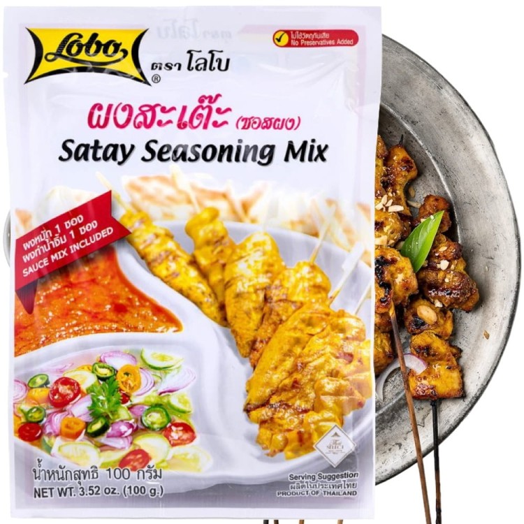 Tajska Przyprawa Marynata Mieszanka MIX Sosów Do Pałeczek SATAY 100g
